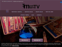 Tablet Screenshot of mundomagicotv.com